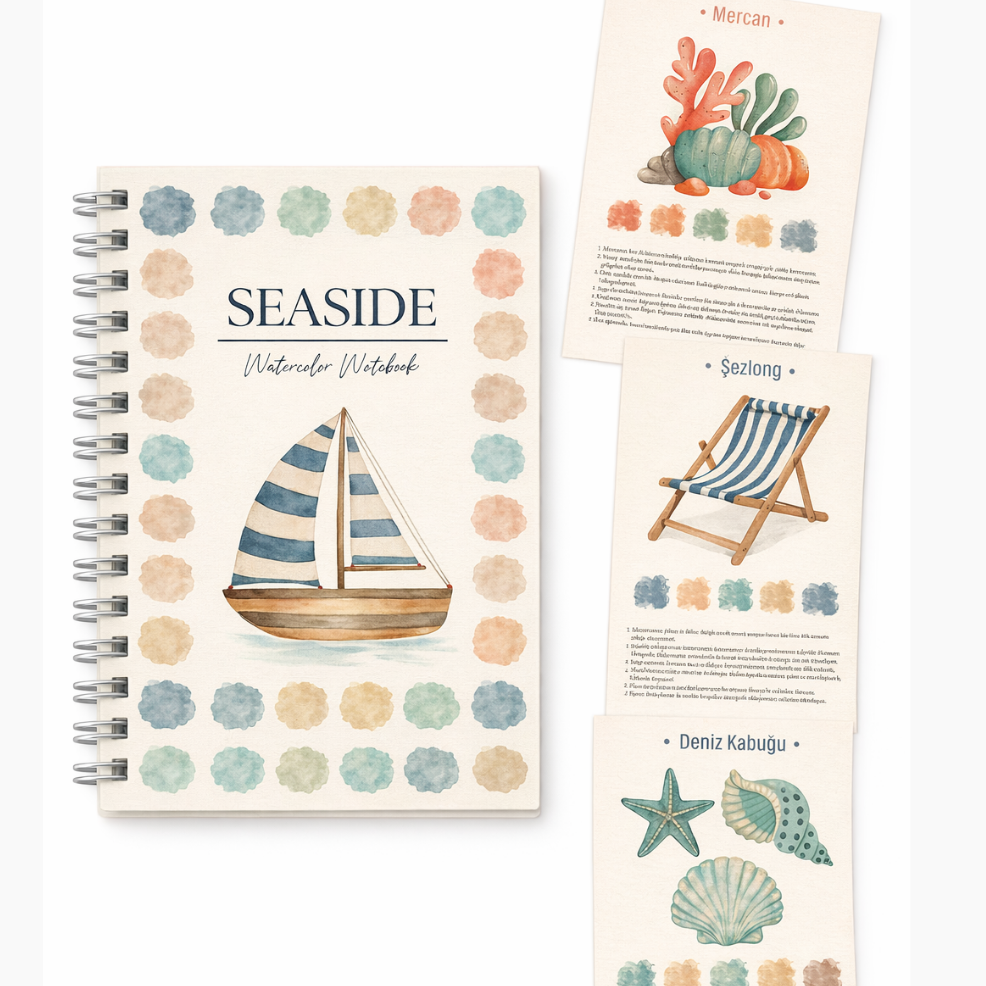 Rehberli Sulu Boya Boyama Kitapları