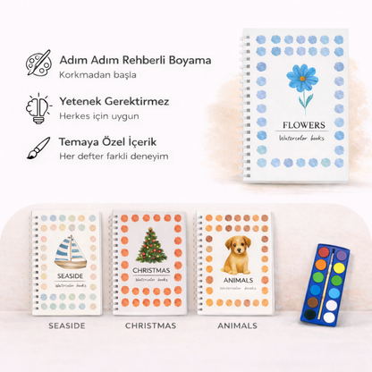 Rehberli Sulu Boya Boyama Kitapları