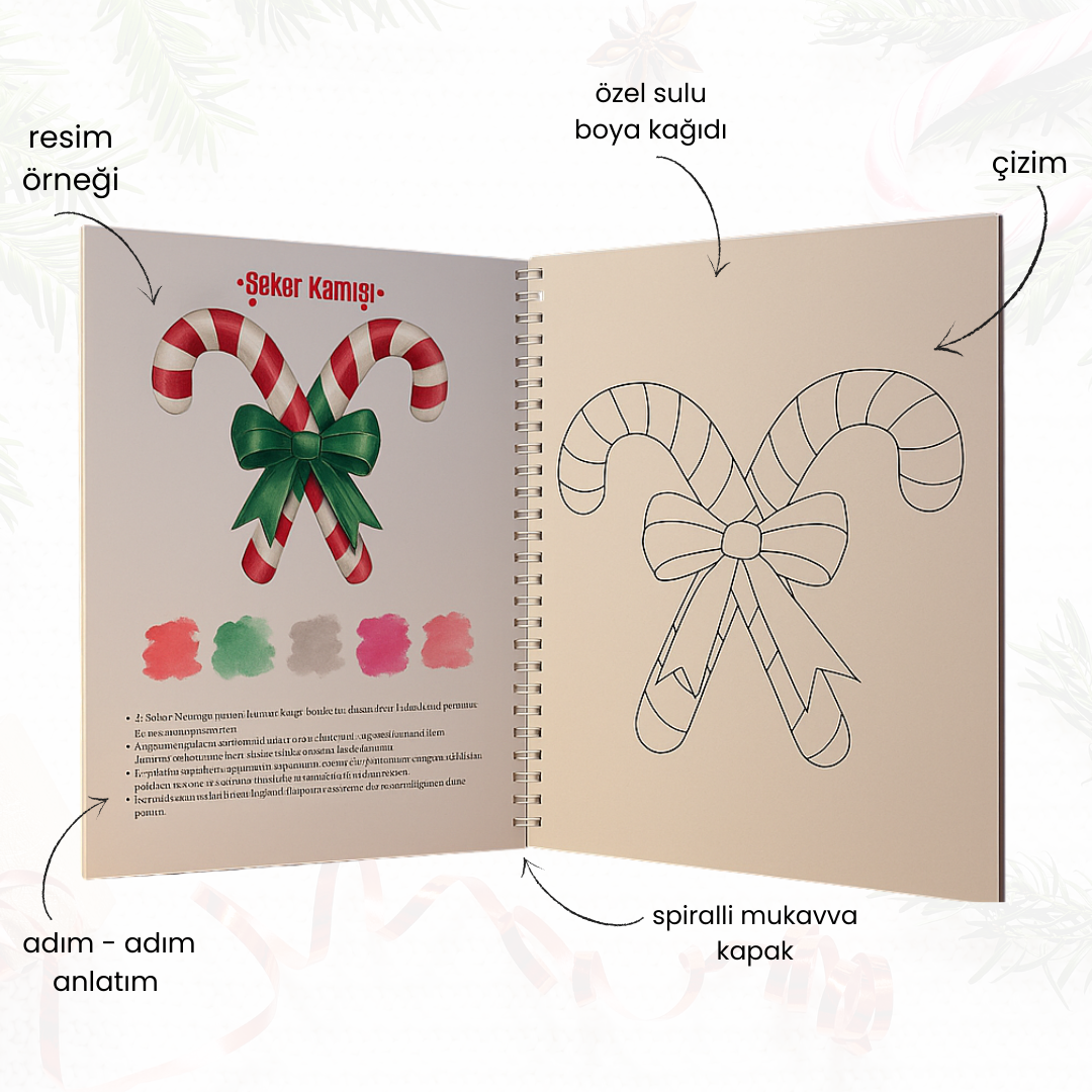 Rehberli Sulu Boya Boyama Kitapları