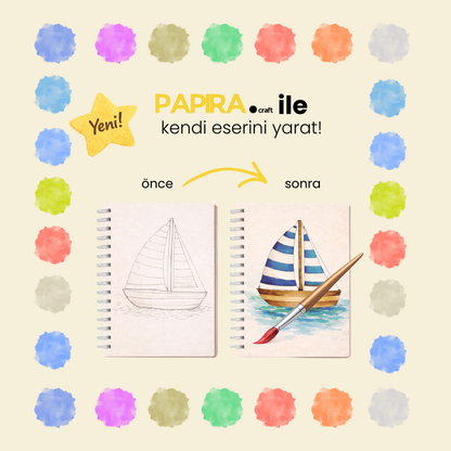 Rehberli Sulu Boya Boyama Kitapları